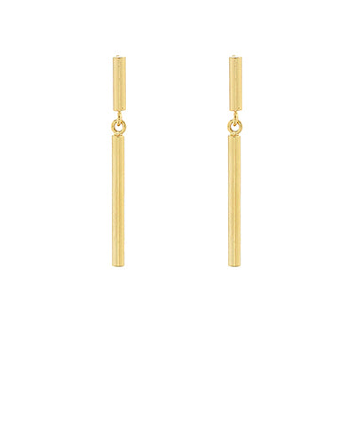 GS LINKED BAR EARRING
