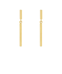 GS LINKED BAR EARRING