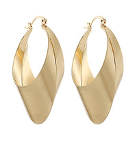 GS GEOMETRIC & GRADUATED OVAL EARRING