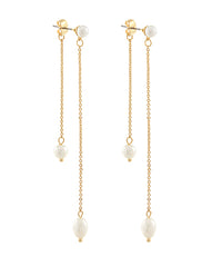GS PEARL CHARM EARRING