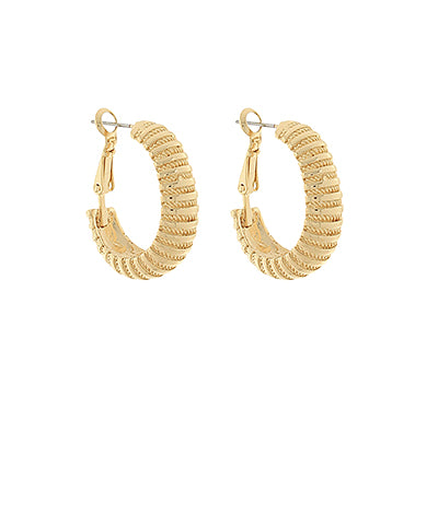 GS RIBBED METAL HOOPS