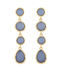 GS ACRYLIC LINEAR DROP EARRING