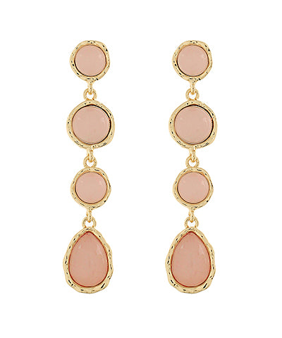 GS ACRYLIC LINEAR DROP EARRING