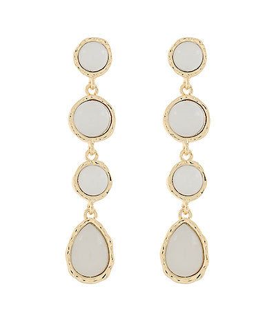 GS ACRYLIC LINEAR DROP EARRING