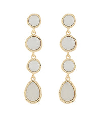 GS ACRYLIC LINEAR DROP EARRING