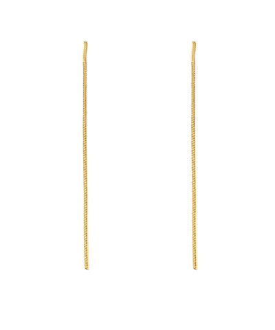 GS LINEAR CHAIN EARRINGS