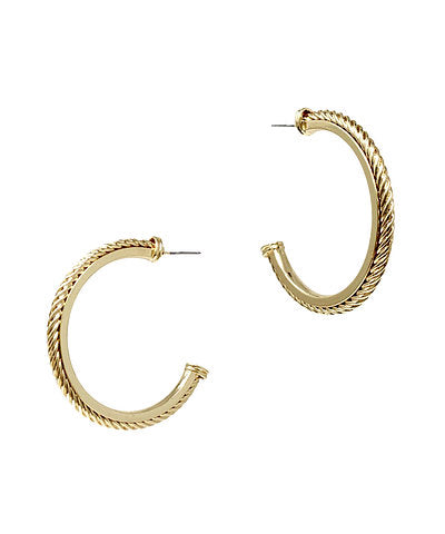 GS LAYERED METAL HOOPS