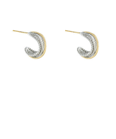 GS TWOTONE 6 LAYERED HOOPS