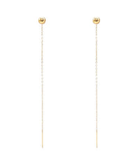 GS CCB BALL AND CHAIN EARRINGS