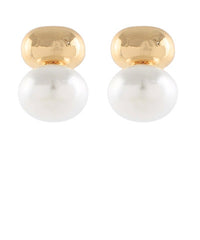 GS PEARL AND GOLD STUDS