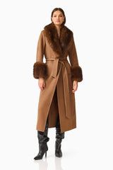 ELLIATT VELDRA FUR PANEL COAT