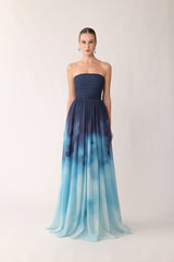 SAU LEE OMBRE CAMILLE DRESS