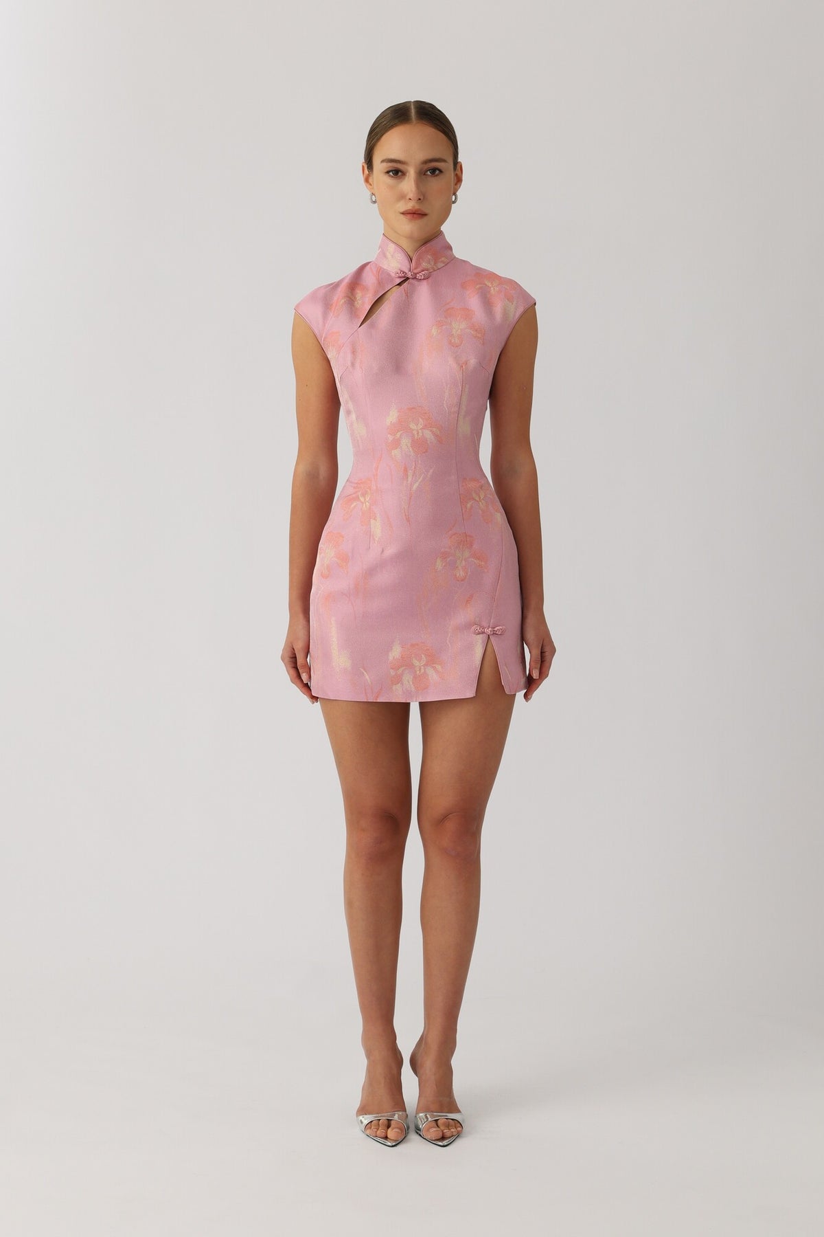 SAU LEE DEVON JACQUARD DRESS