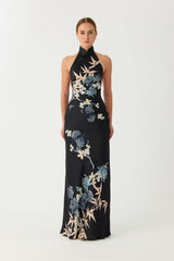 SAU LEE GILLIAN SATIN GOWN