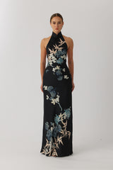 SAU LEE GILLIAN SATIN GOWN