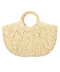 GS STRAW SHOPPER BAG