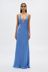 MISHA HONOR SATIN GOWN