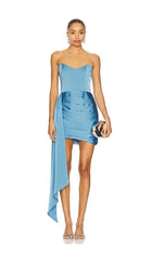 KATIE MAY CHASING DAWN SOLID MINI DRESS