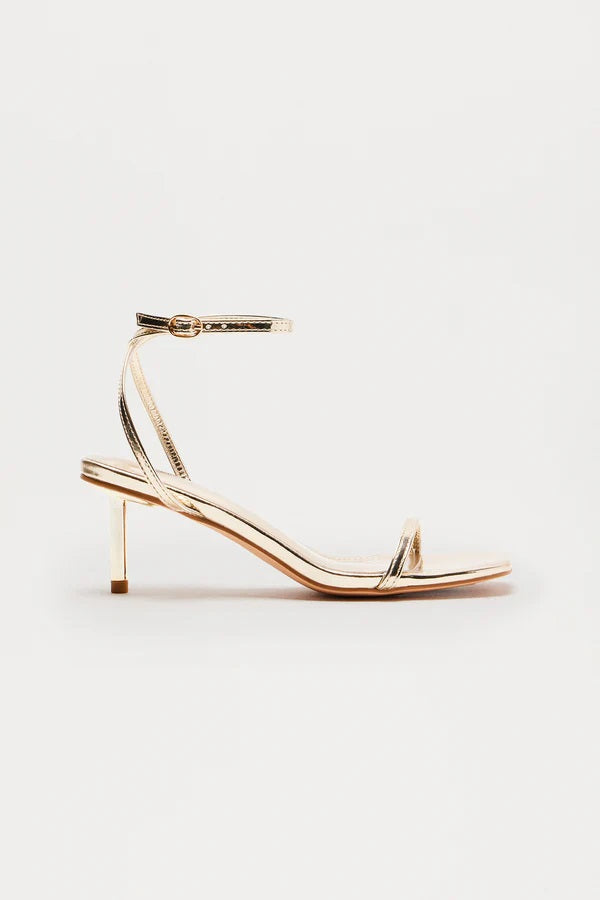 BILLINI UMAIRA METALLIC HEEL