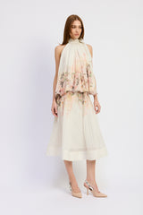 EN SAISON CHARLOTTE MIDI SKIRT