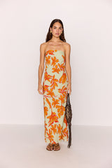 MINKPINK ESTELLE STRAPLESS MAXI DRESS