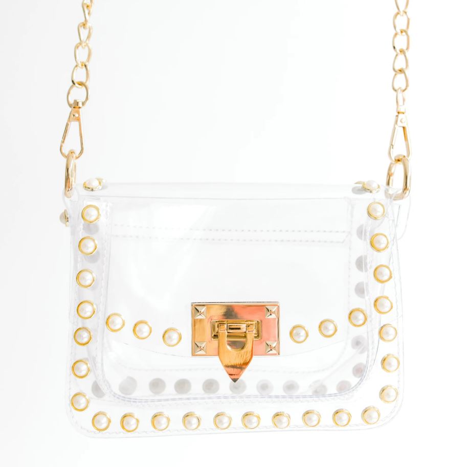BE CLEAR JACKIE PURSE