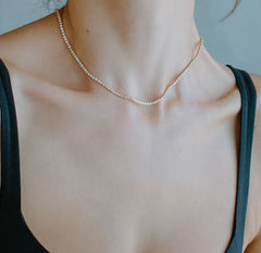JOY DRAVECKY GRACIE TENNIS NECKLACE