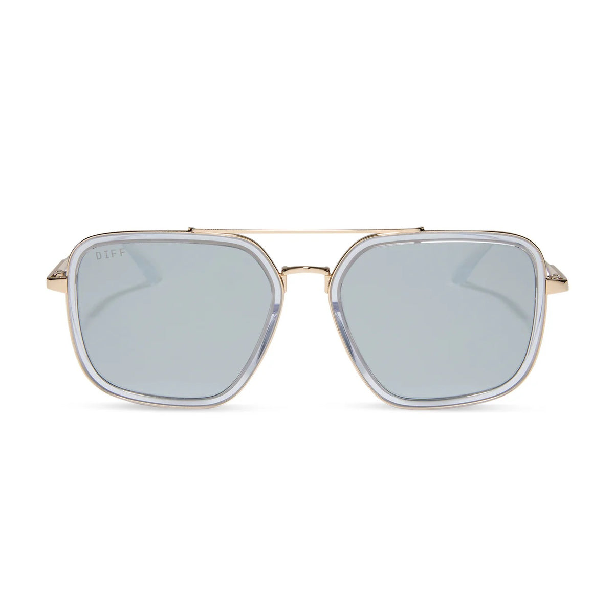 DIFF EYEWEAR JORDAN MIRROR SUNGLASSES