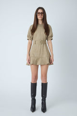 JS71 JORDI SUEDE SHORT DRESS