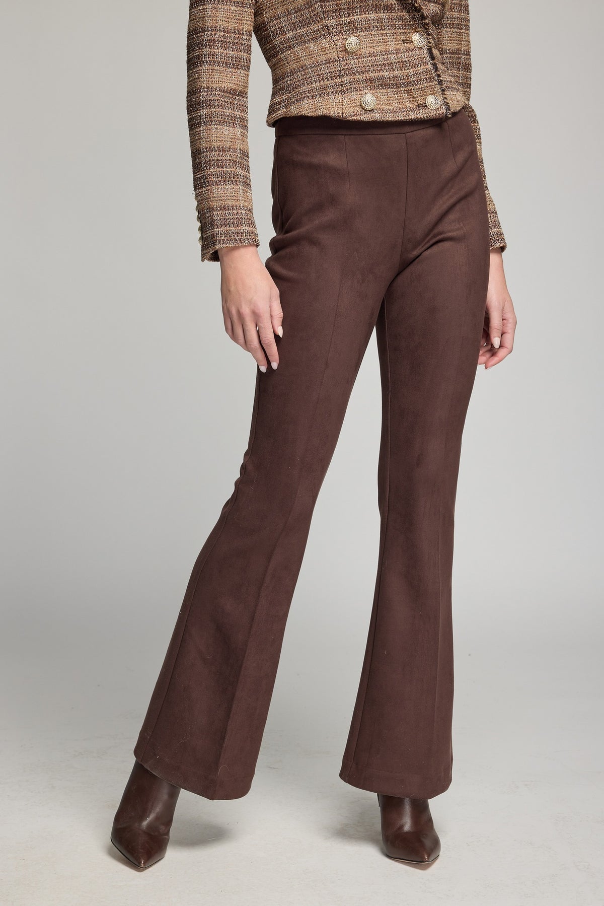 GENERATION LOVE ELSIE STRETCH SUEDE PANTS