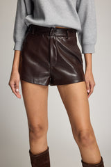 GENERATION LOVE JAX VEGAN LEATHER SHORTS