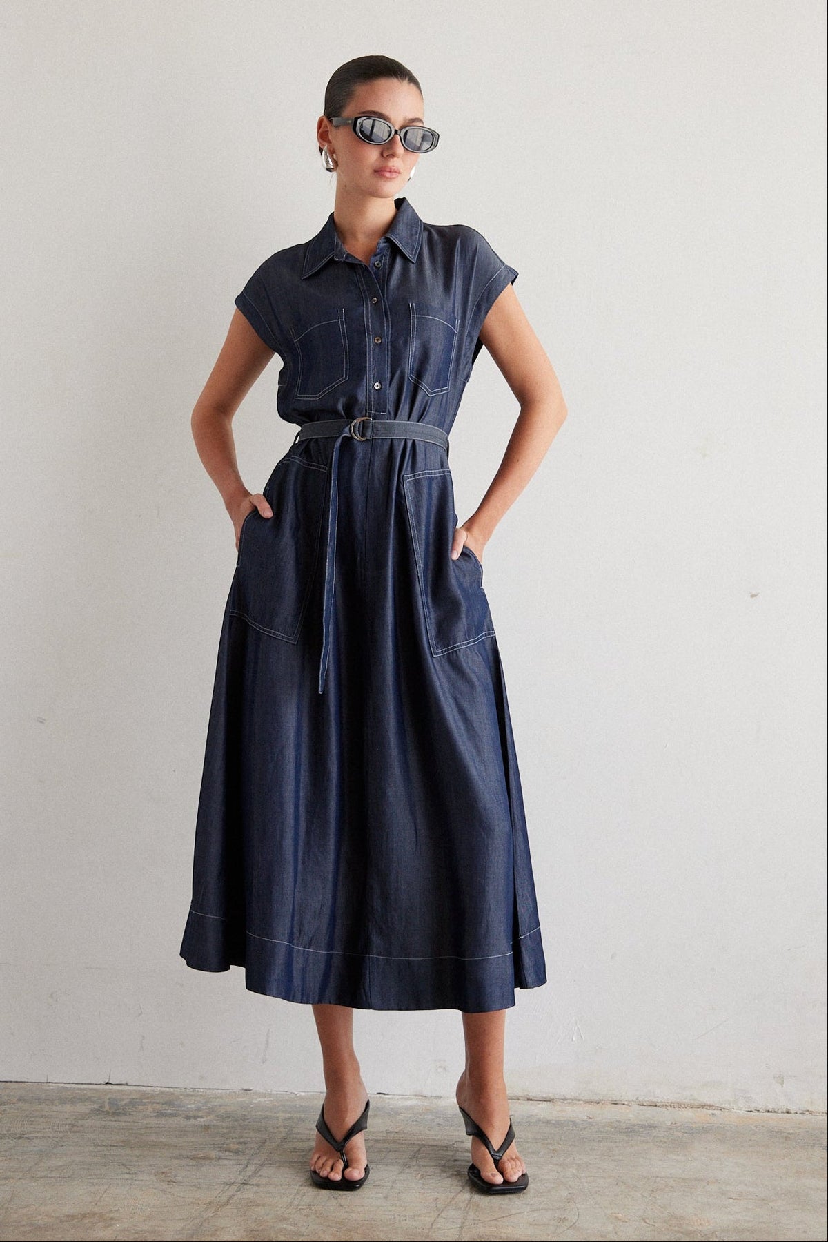 JS71 KENNA LONG SOFT DRESS