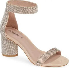 JEFFREY CAMPBELL LAURA ANKLE STRAP HEEL