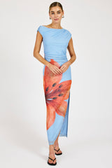 LINE & DOT AVAH MESH DRESS