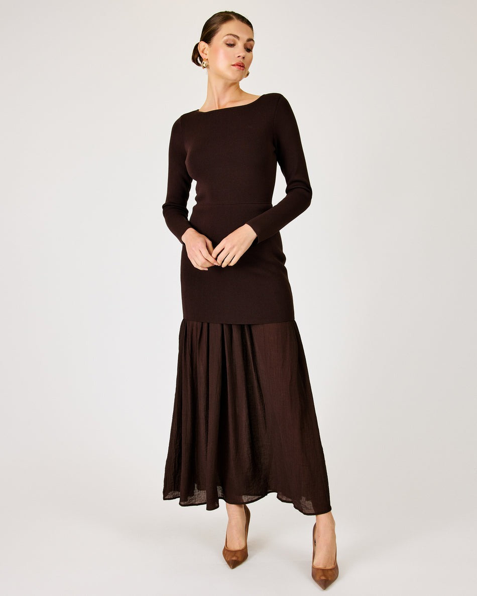 LINE & DOT GEMMA DRESS