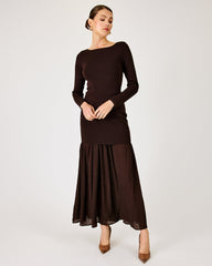 LINE & DOT GEMMA DRESS