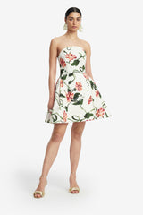 LEO LIN REESE BUSTIER MINI DRESS