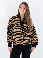 EMILY MCCARTHY LOLLI PRINT SWEATER