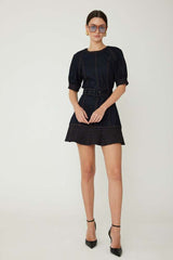 JS 71 LULA MID SLEEVE MID LENGTH DRESS