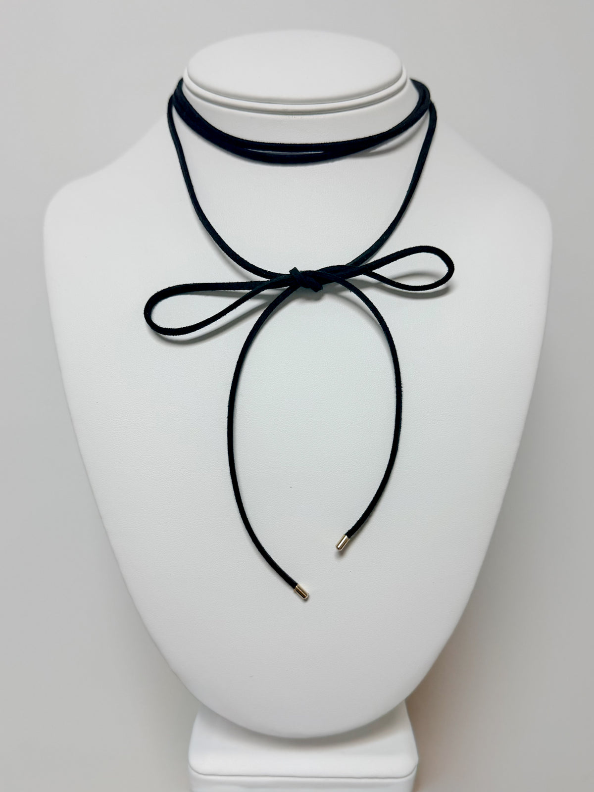 LINKANDLOVE LUX SUEDE WRAP NECKLACE
