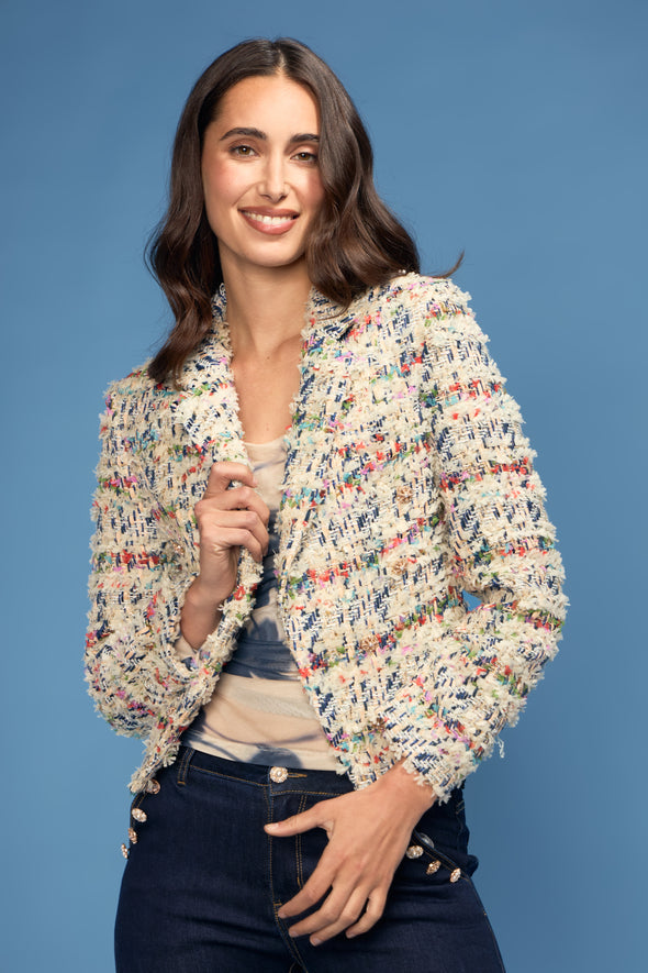 OO LA LA CONFETTI BOUCLE JACKE