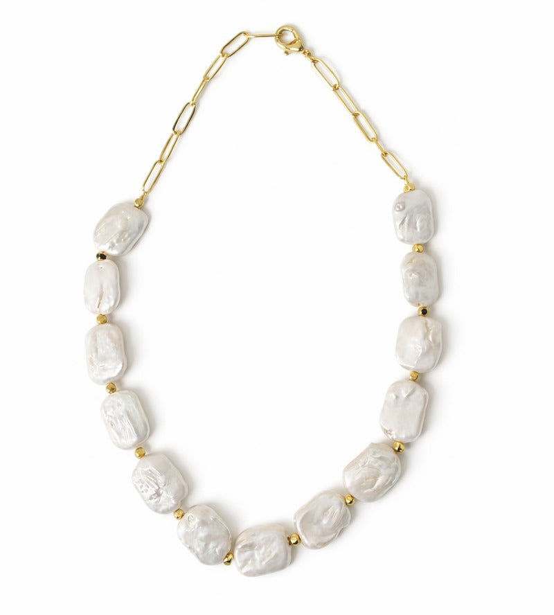 SAHIRA AVA PEARL NECKLACE