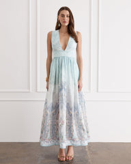 AQUA BLU MELODY MAXI DRESS
