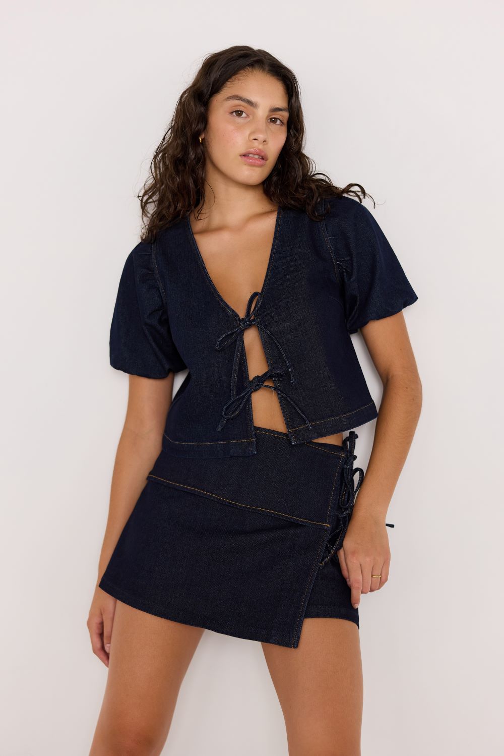 MINKPINK RAYA WRAP SKORT