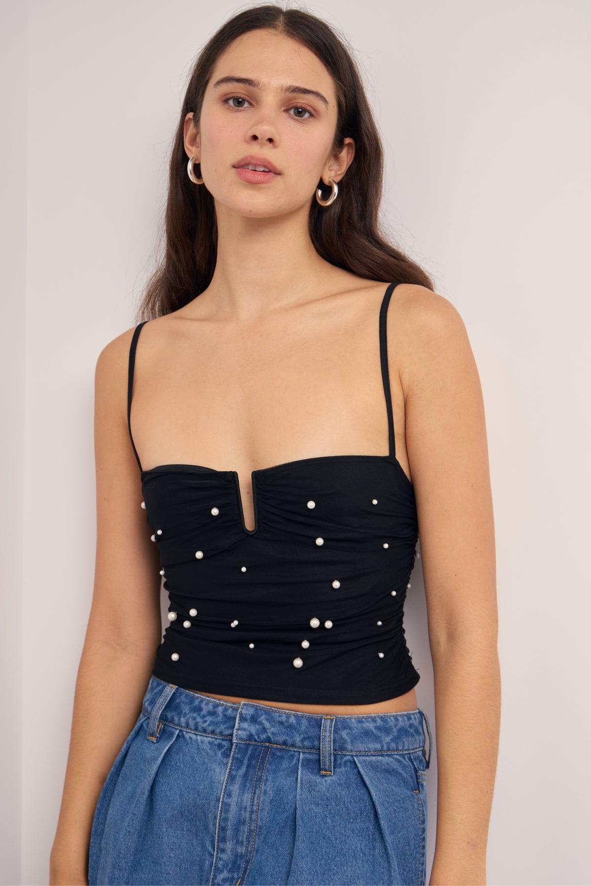 MINKPINK STELLA MESH TOP