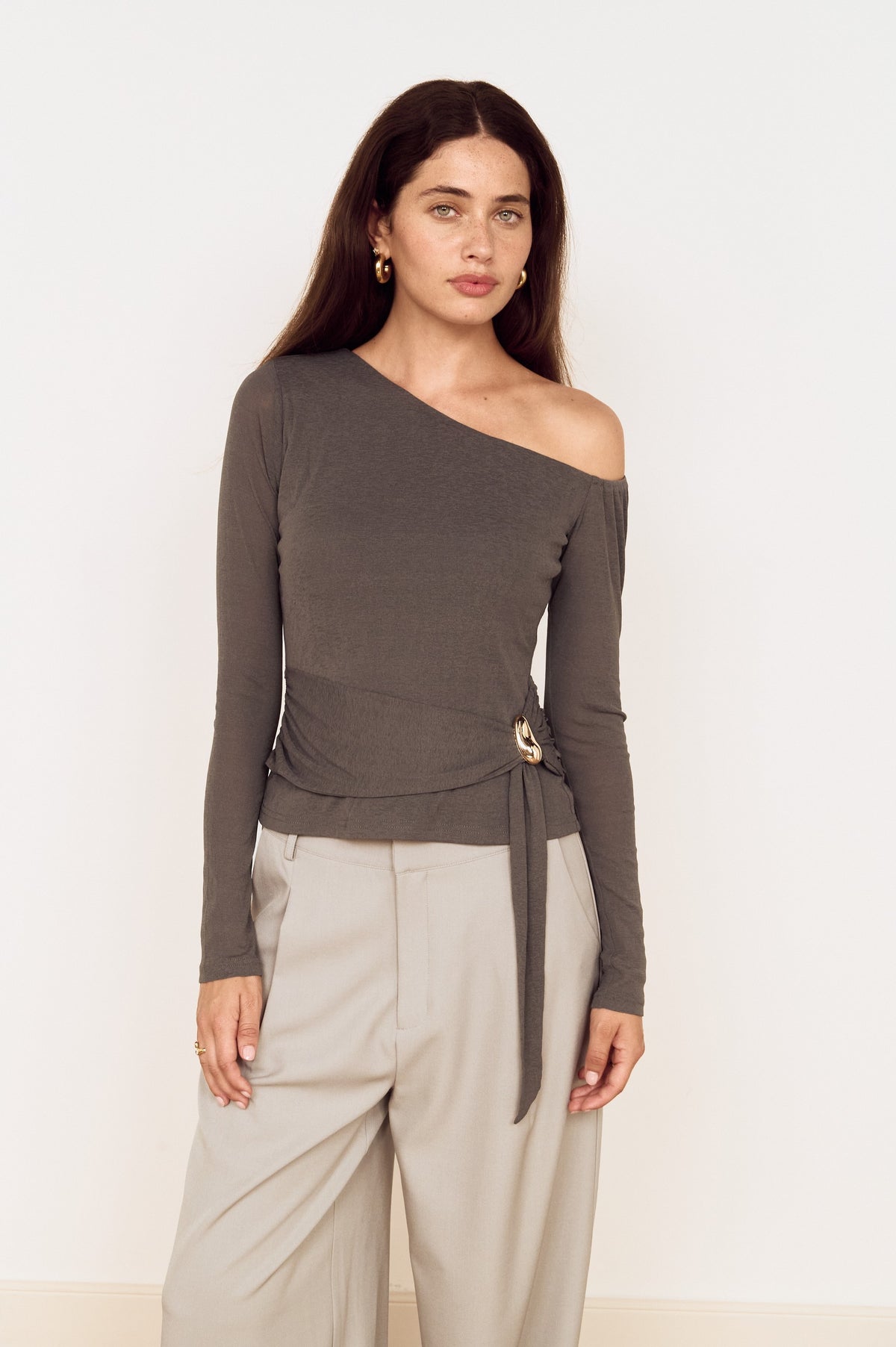 MINKPINK LUNAR TIE DETAIL TOP