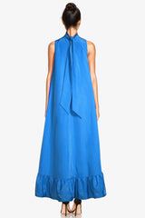 BADGLEY MISCHKA HIGH LOW TAFFETA GOWN
