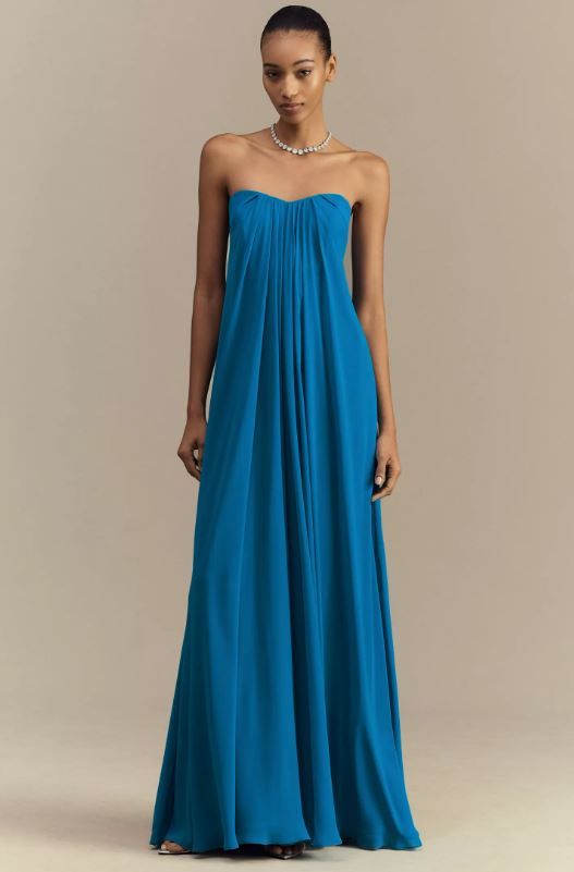 LIV FOSTER CHIFFON MAXI DRESS