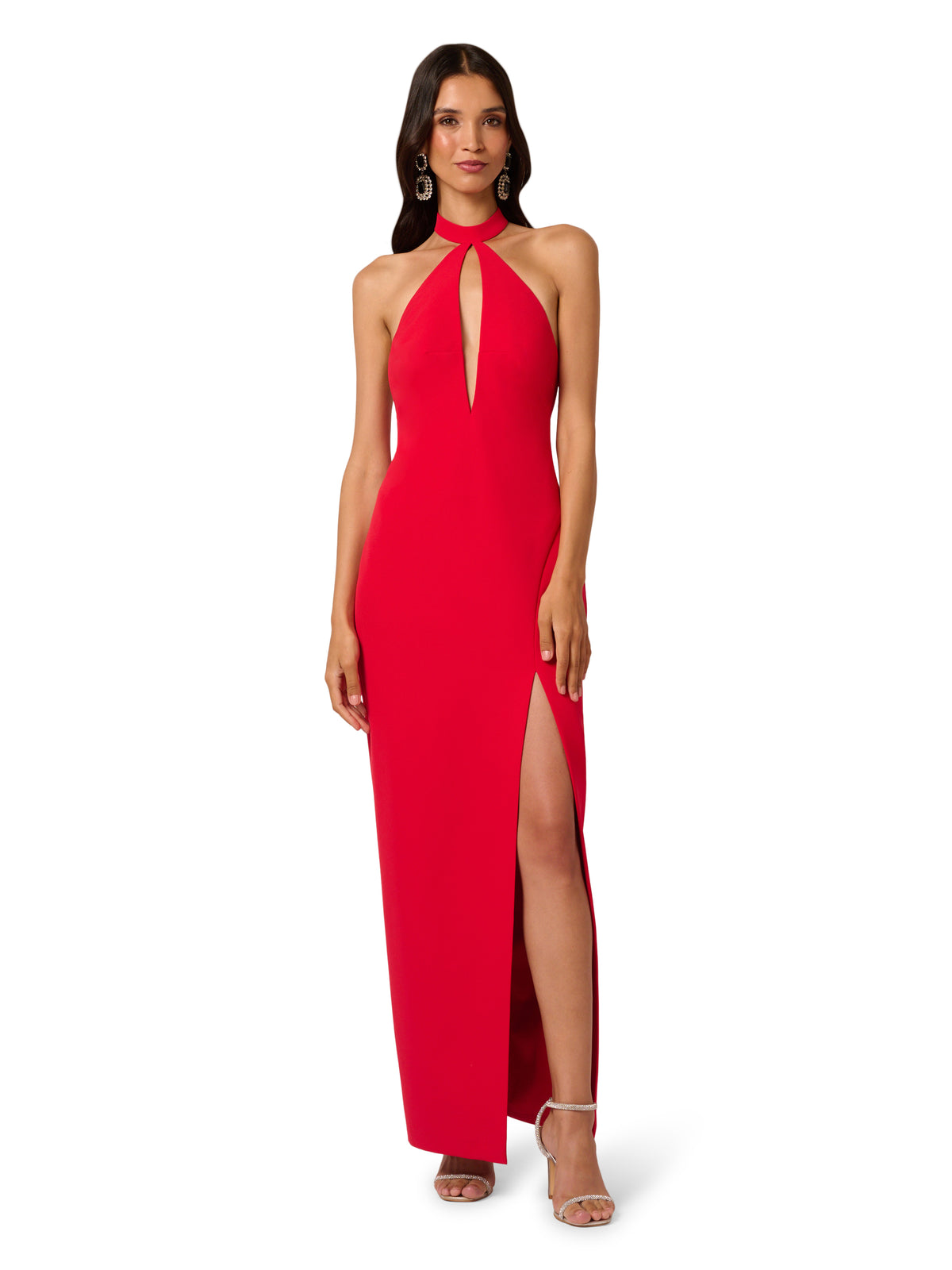 LIV FOSTER SABINE CREPE GOWN