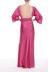 ONE 33 SOCIAL OPEN BACK GOWN